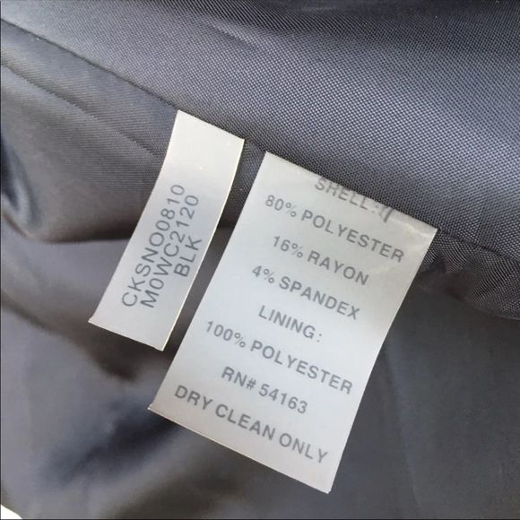 Calvin Klein Women's One Button Blazer Jacket Size 8 - Picture 12 of 12